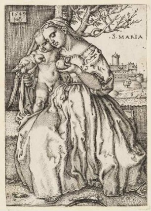 Die Madonna mit dem Papagei