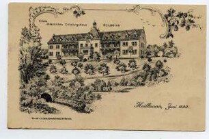 "Erstes öffentliches Erholungshaus Heilbronn" - Haus der Linkschen Familienstiftung (Katharinenstift, später städtisches Altenheim und Pflegeheim, Arndtstraße 10-12)