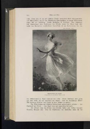 Amalie Taglioni als Sylphide