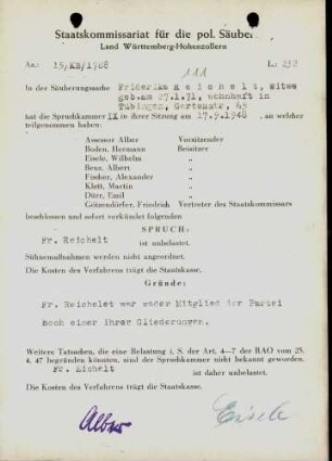 Reichelt, Friderike