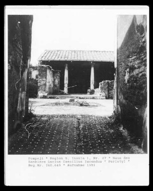 Casa di Lucius Caecilius Iucundus
