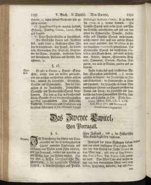 Das Zweyte Capitel, Von Portugall.