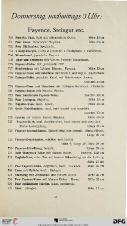 Donnerstag, nachmittags 3 Uhr (Nr. 710-906)