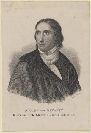 Bildnis des F.C. von Savigny