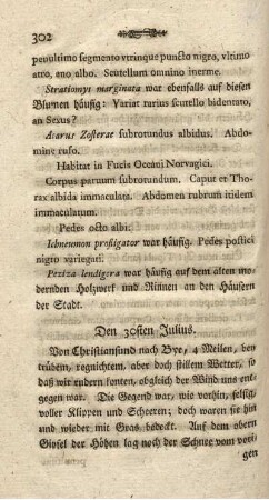 Den 30ten Julius