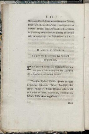 1) Aus den Krankheiten des Körpers hergenommen.