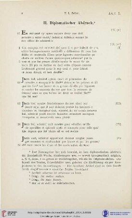 II. Diplomatischer Abdruck