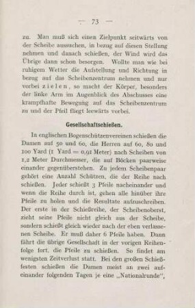 73-78, Gesellschaftsschießen