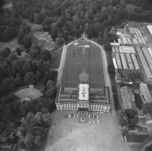 Schloss Ludwigslust : Blickrichtung Norden