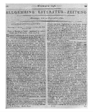 Leben und Thaten Anton Legers, des Schlaukopfs. Bd. 1-3 Aus dem Englischen [von D. M. Liebeskind]. Leipzig: Weidmann 1790 Ersch.jahr lt. ALZ: 1791