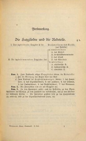 Französische Grammatik für den Schulgebrauch, 2