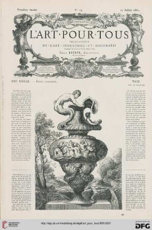 No 13 (15 Juillet 1861)