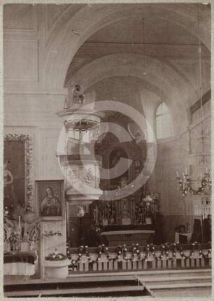 Chor der katholischen Kirche Ober Hermsdorf
