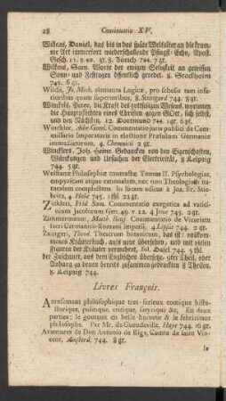 Livres François