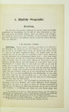 A. Physische Geographie