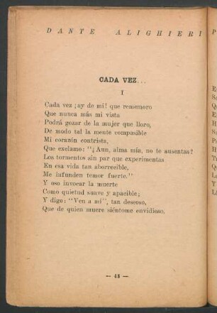 Cada vez...