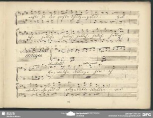 No. 8 Lied: "Ha welche Klänge hör' ich wieder"