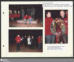 Worte des Gedenkens durch den Vorsitzenden des Sächsischen Bergsteigerchores „Kurt Schlosser“ (Bild 3)