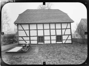 Oberellen (Gerstungen-Oberellen). Kapelle (Umbau 1891). Rückseite