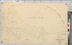 Barlo (Bocholt), Teilung der Barloer Mark, Bl.1 Brouillonkarte