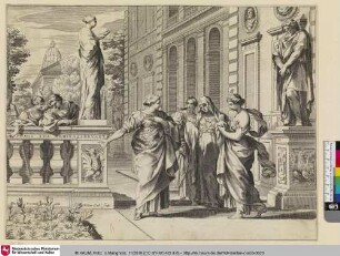 [Allegorie mit sechs Frauen]