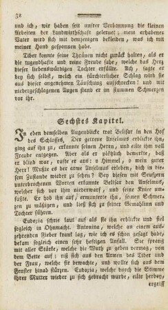 Sechstes Kapitel.