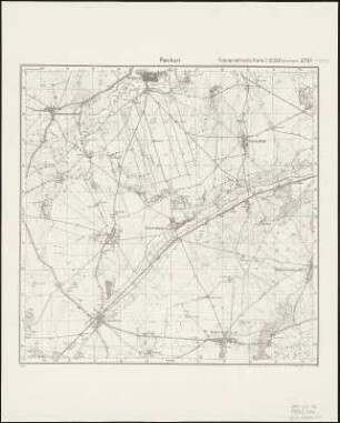 Meßtischblatt 2751 : Penkun, 1932 : Penkun. - Hrsg. 1888, bericht. 1911, letzte Nachtr. 1932. - 1:25000. - [Berlin]: Reichsamt für Landesaufnahme, 1932. - 1 Kt.