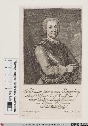 Bildnis Wichmann Baron von Klingenberg