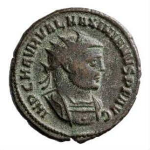 Münze, Antoninian, 285 - 295 n. Chr.