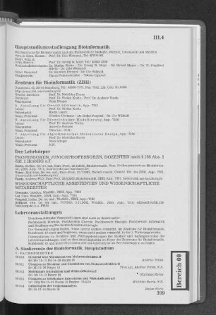 Zentrum für Bioinformatik (ZBH)
