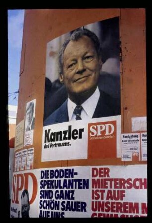 Wahlpropaganda 20.10.72.