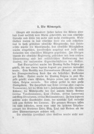 2. Die Römerzeit