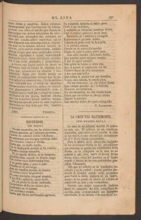La cruz del matrimonio.