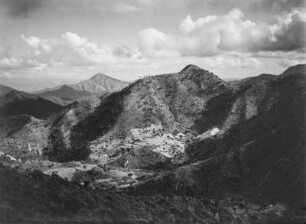 Gebirge : Berghänge in Eritrea