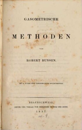 Gasometrische Methoden