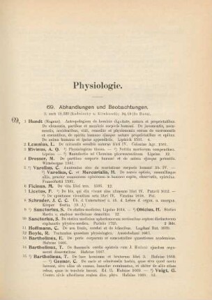 Physiologie