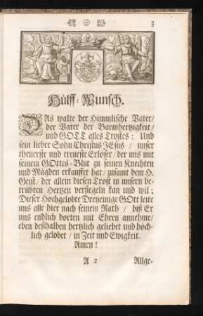 Hülff-Wunsch.