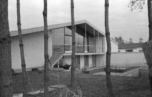 Einfamilienhäuser an der Elbinger Straße in der Waldstadt.