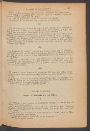 Capítulo sexto. - Sigue la historia de los lobos.