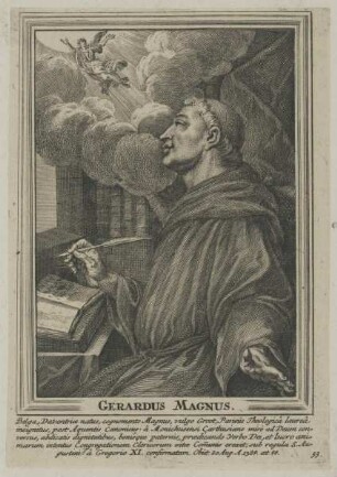 Bildnis des Gerardus Magnus