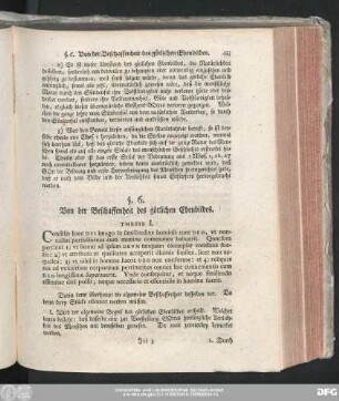 §. 6. Von der Beschaffenheit des götlichen Ebendbildes.
