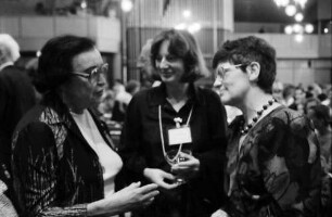 40. Tagung 1990 Mediziner: Gruppen mit Rosalyn Yalow