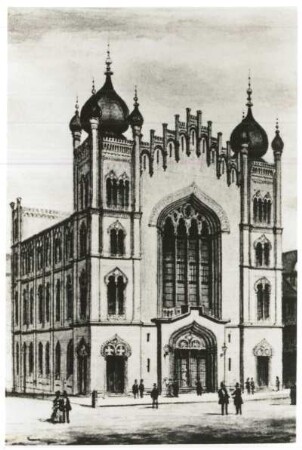 Frankfurt (Main); Hauptsynagoge, Außenansicht