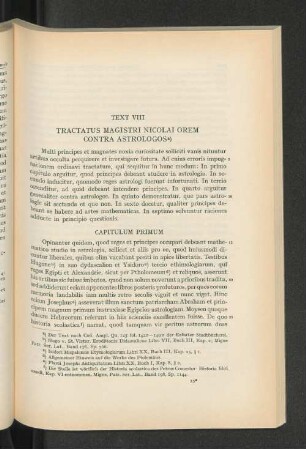 8. Der Tractatus contra astrologos des Nicolaus Oresmius