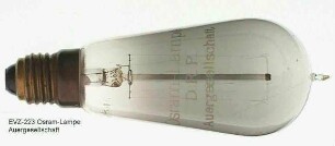 Osram-Lampe D.R.P. Auergesellschaft