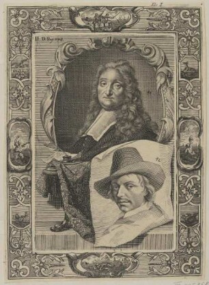 Bildnis des Ludolf Bakhuizen und des Vincent Laurensz van der Vinne