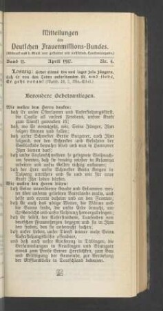 Band 11. April 1917. Nr. 4