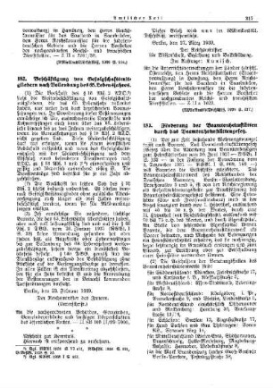 Beschäftigung von Gefolgschaftsmitgliedern nach Vollendung des 65. Lebensjahres : [Allgemeine Verwaltungssachen] ; [Für das Reich] ; [Amtliche Erlasse] ; [Amtlicher Teil]