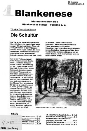 Nr. 3 : Mai 2005