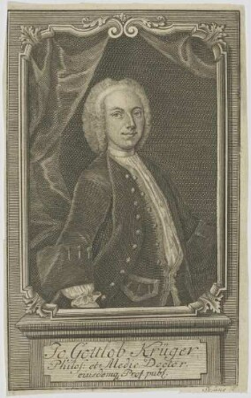 Bildnis des Jo. Gottlob Krüger